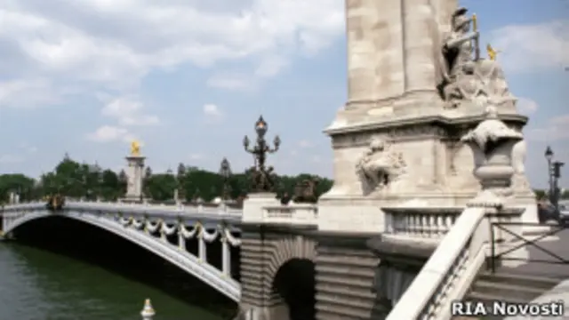 Мост Александра III в Париже