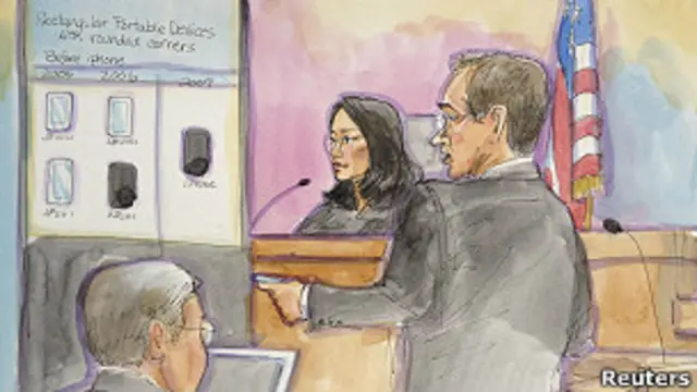 Juicio de Apple vs Samsung