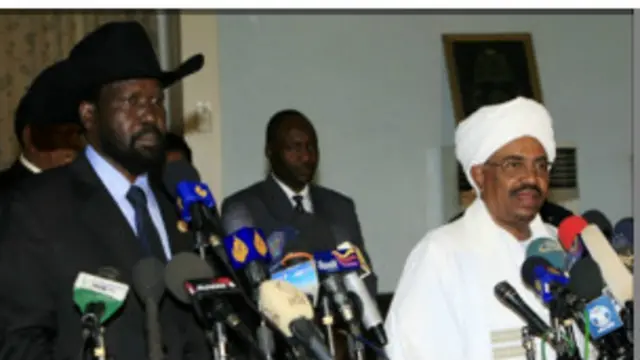 Al Bashir da Salva Kiir