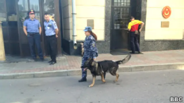 Саперы у Хамовнического суда