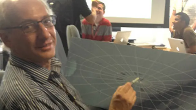 Miguel San Martín en la NASA