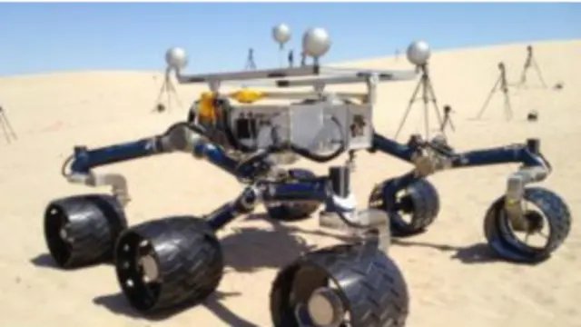 Recreación animada del Curiosity