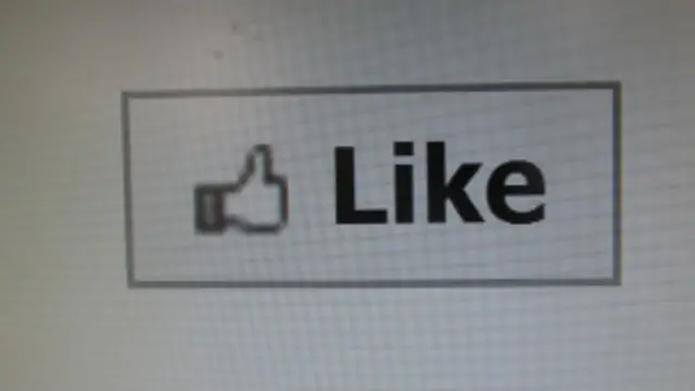 臉書上的「讚」