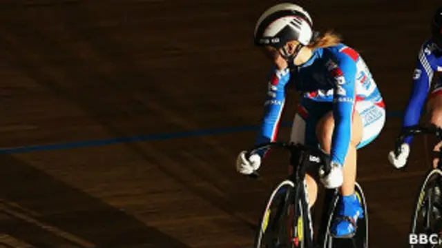 Российская велосипедистка