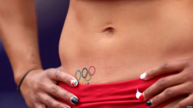 ABD'li Hyleas Fountain haptatlonda mücadele ediyor.