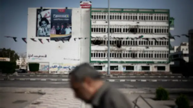 آثار الدمار في مصراتة