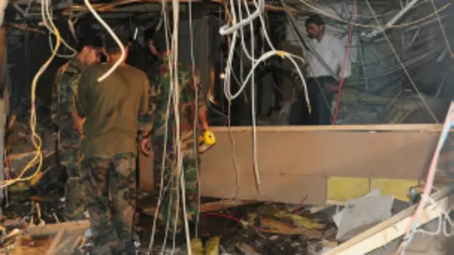 Serangan di TV Suriah