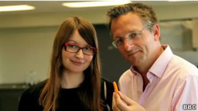 Кадр из программы Би-би-си "Горизонт" - "Ешь, постись и живи дольше"