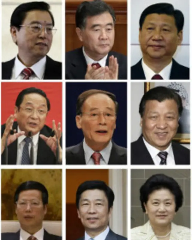 Các lãnh đạo Trung Quốc