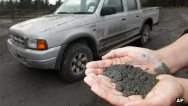 Ashes of Mount Tongariro