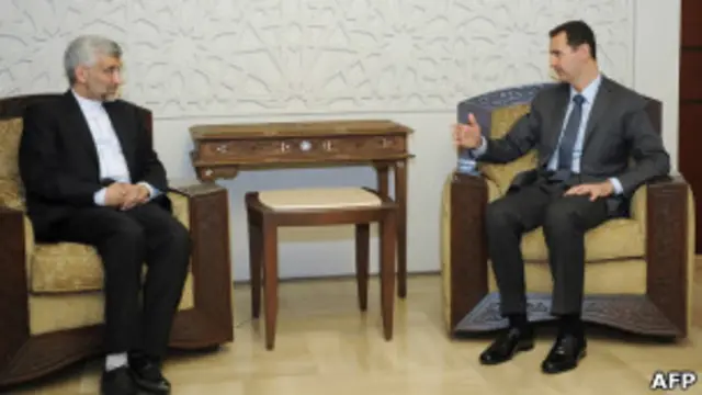 بشار اسد، سعید جلیلی