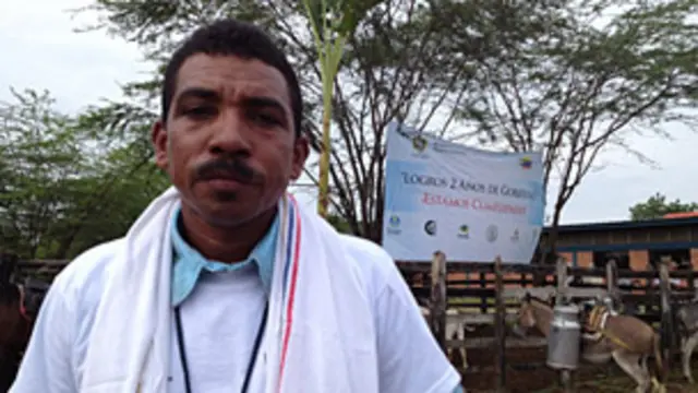 Rodrigo Carranza, líder de tierra de La Pola, Magdalena