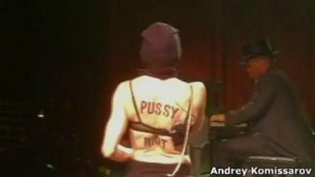 Мадонна на концерте в Москве