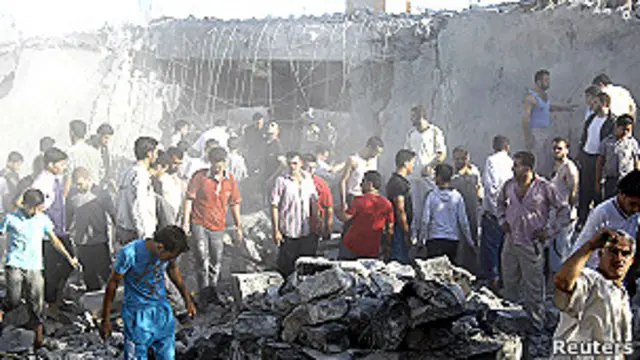 گلوله باران حلب