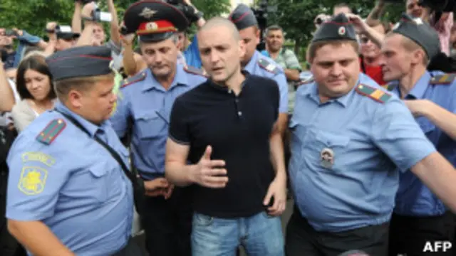 Оппозиционер Сергей Удальцов