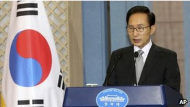 韓國總統李明博