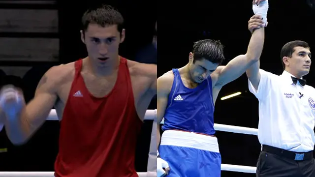 Азербайджанские боксеры в Лондоне в 2012 году