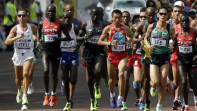 اس دوڑ میں نو ہزار سے زائد کھلاڑیوں نے حصہ لیا