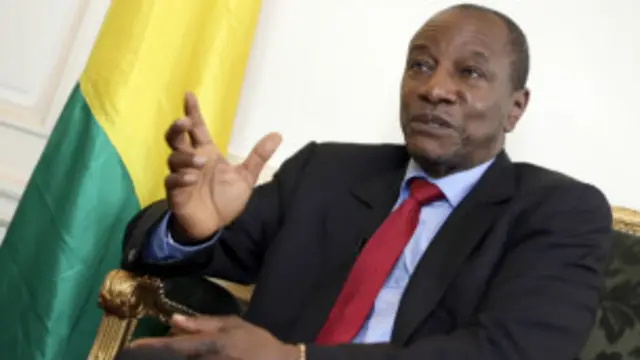 Le président guinéen Alpha Condé.