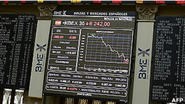 Los problemas financieros españoles han provocado la petición de un rescate para sus bancos.