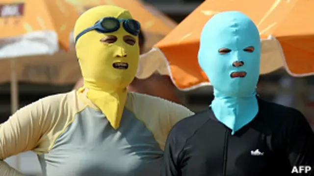 Фейс-кини в Китае