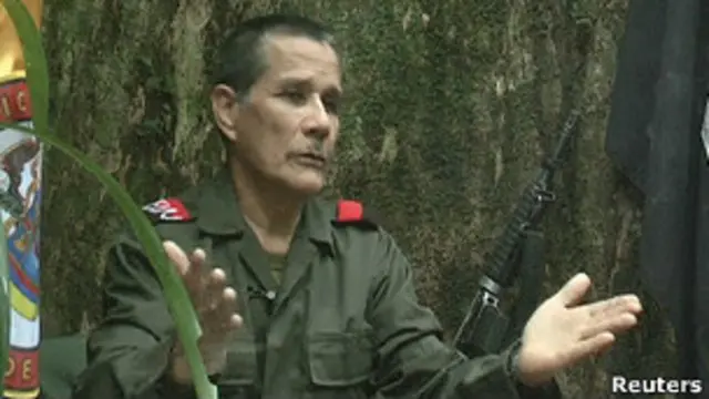 Nicolás Rodríguez Bautista, "Gabino", máximo comandante del ELN.