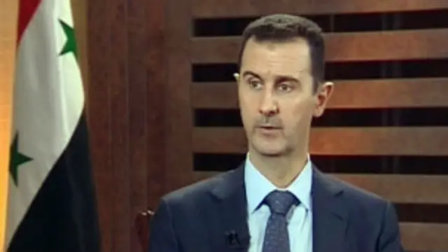 सीरिया के राष्ट्रपति बशर अल असद 