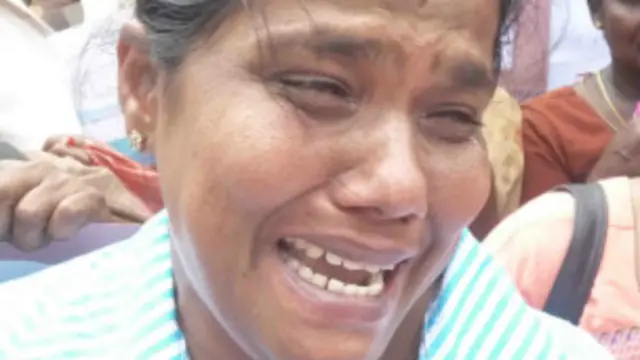 Relatives of the disappeared in north