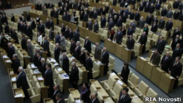 Sesión en la Duma
