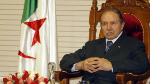 الرئيس الجزائري عبدالعزيز بوتفليقة