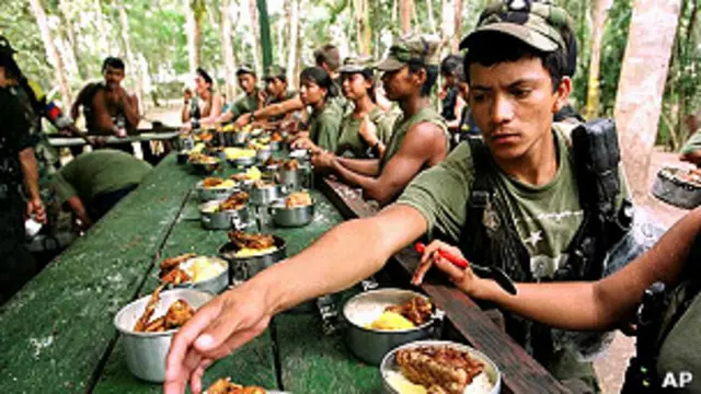 Campamento guerrillero