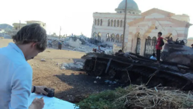 د سوريې جګړې انځورګري