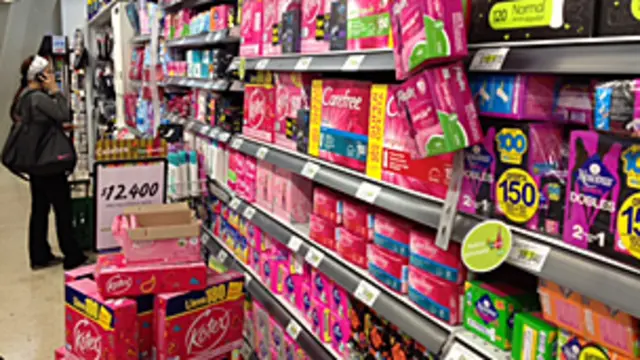 Una toalla sanitaria para alertar sobre embarazos y enfermedades - BBC News Mundo