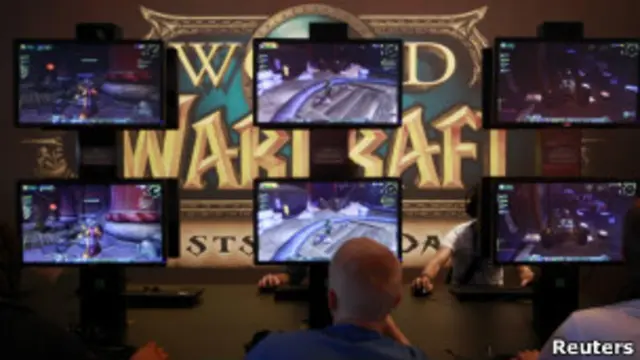 Personas jugando "World of Warcraft"