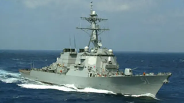 مشرقی بحرالاوسط میں امریکہ کے چار آرلے برک- کلاس ڈسٹرایر نصب ہیں