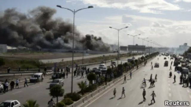 Протесты в Тунисе