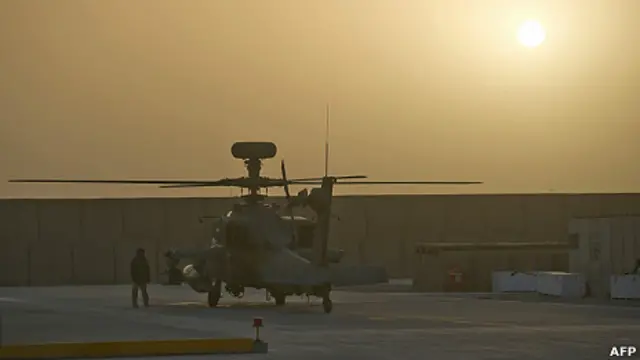 کیمپ بیسچین میں موجود آخری 300 برطانوی فوجیوں کا دستہ بھی جلد ہی ہمیشہ کے لیے روانہ ہو جائے گا