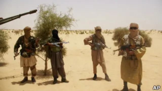 مسلحون اسلاميون في مالي 