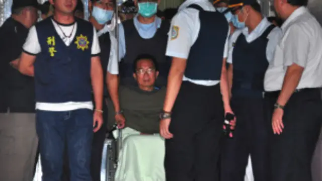 台灣前總統陳水扁（資料照片，17/09/2012）