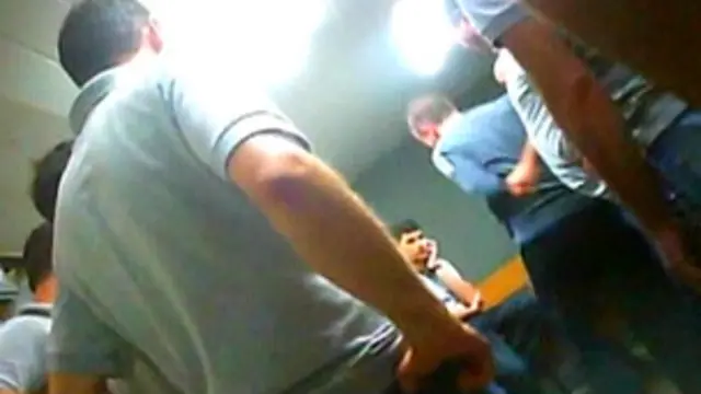 Кадры скандальной видеосъемки из грузинской тюрьмы