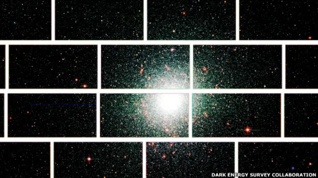 Imagen captada por la Cámara de Energía Oscura de 47 Tucanae, que se encuentra a 17.000 años luz de la Tierra.