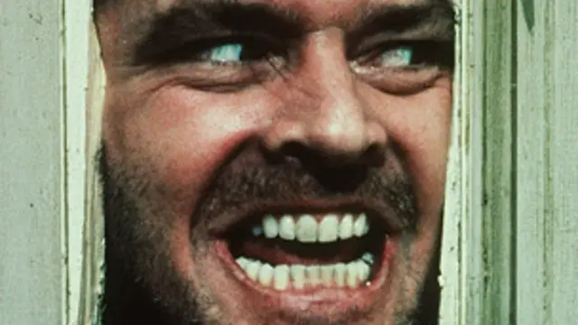 शाइनिंग पिक्चर में जैक निकॉल्सन.