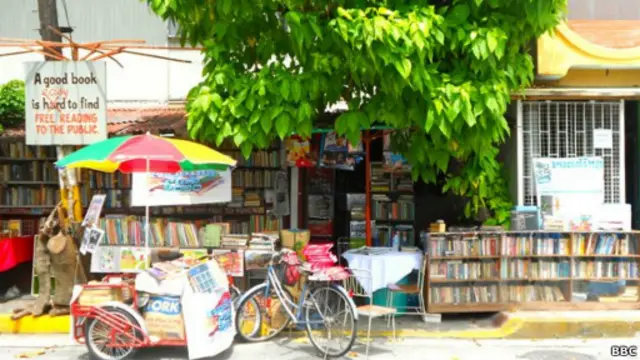 Biblioteca de Guanlao en Manila