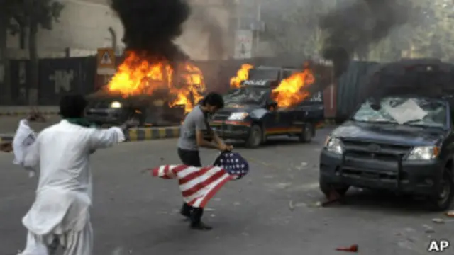 Демонстрация в Карачи