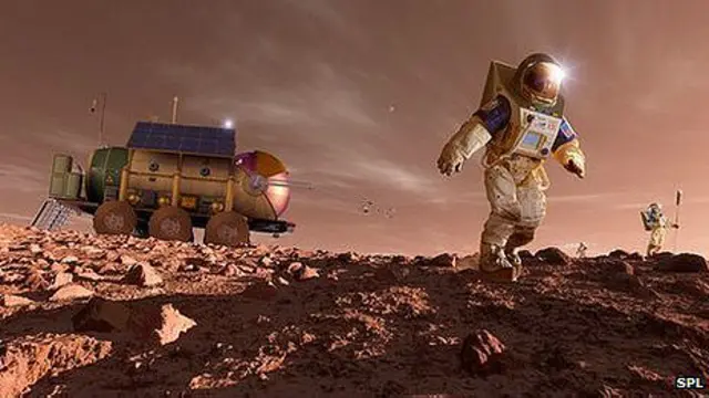 Así se verán los humanos en Marte