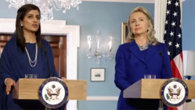 حنا ربانی کھر اور ہلری کلنٹن نے دونوں ممالک کے تعلقات میں بہتری کی بہت کوششیں کیں