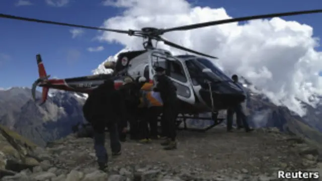 Спасатели на Манаслу