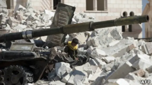 Развалины дома в Сирии