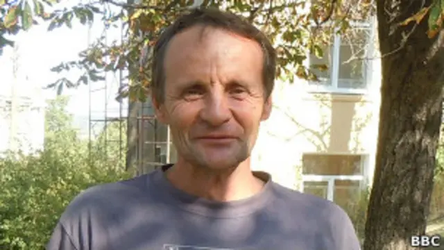 Житель молдавского села Оланешты Владимир Малюлин