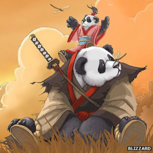 Los pandas aparecieron en la serie por primera vez en "Warcraft III"